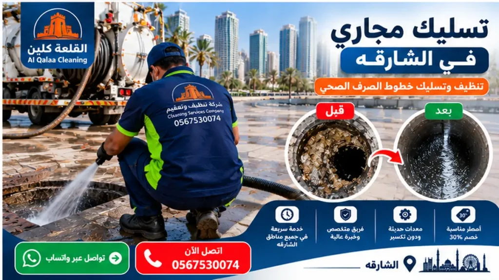 شركة تسليك مجاري في الشارقه